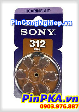 Pin điếc Sony 312PR41